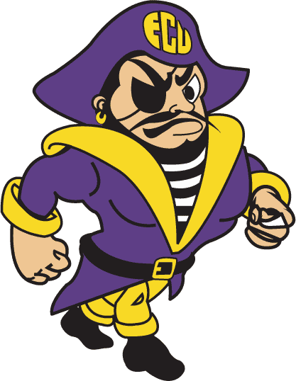 East Carolina Pirates 1999-Pres Mascot Logo iron on transfers for fabric